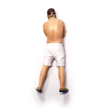 Load image into Gallery viewer, 1:64 Painted Figure Mini Model Miniature Resin Diorama Summer Caual Masked Man W

