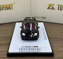 Load image into Gallery viewer, Topart 1:64 JDM Black NSX R NA2 Sports Open Model Diecast Metal Car New Collection
