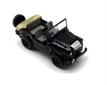 Load image into Gallery viewer, 1:76 Black Austin Champ Military Vehicle ORV Model Diecast Metal Car New Collection
