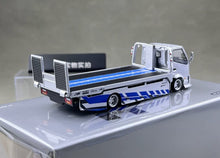 Load image into Gallery viewer, Supcar 1:64 Silver H300 Flatbed Trailer Truck Model Diecast Metal Car New Collection

