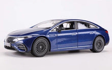 Load image into Gallery viewer, Maisto 1:27 Blue 2022 EQS EV Sedan Sports Model Toy Diecast Metal Car BN
