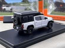 Load image into Gallery viewer, GCD 1:64 White 4 Runner Tundra Pickup Camper Model Diecast Metal Car New Collection
