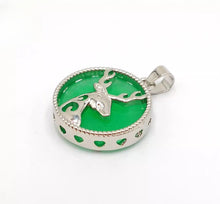 Load image into Gallery viewer, Nature Jade Deer Reindeer Pendant Necklace Gift Jewelry charm Blessing Lucky b
