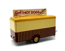 Load image into Gallery viewer, 1:76 Bob's Hot Dogs Trailer Model Diecast Metal Vending Car New
