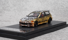 Load image into Gallery viewer, SW 1:64 JDM Gold EG6 Civic Hatchback Figure Sports Model Diecast Metal Car New
