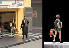 Load image into Gallery viewer, 1:64 Painted Figure Mini Model Miniature Resin Diorama Sand Suit Man Girl Toy New
