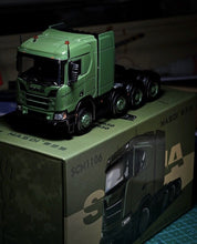 Load image into Gallery viewer, Masdi 1:64 Green Scania R650 Truck Head Cab Model Diecast Metal Car New Collection
