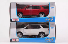 Load image into Gallery viewer, Maisto 1:26 2021 Chevrolet Tahoe Full Size SUV Model Diecast Metal Car New
