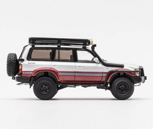 Load image into Gallery viewer, GCD 1:64 Silver Land Cruiser LC80 Off Road SUV Model Diecast Metal Car New
