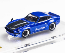 Load image into Gallery viewer, IG 1:64 Blue JDM Fairlady Z S30 Pandem Sports Model Diecast Resin Car New Collection
