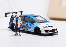 Load image into Gallery viewer, CC 1:64 JDM Civic Type R FD2 Figure Sports Model Diecast Metal Car New Collection
