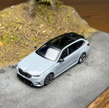 Load image into Gallery viewer, Minigt 1:64 Gray M5 Touring Wagon Sports Model Diecast Metal Car New Collection
