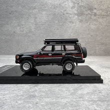 Load image into Gallery viewer, GCD 1:64 Black Red Land Cruiser LC80 ORV Sports Model Diecast Metal Car New Collection
