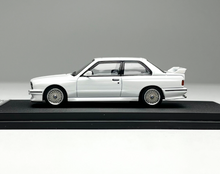 Load image into Gallery viewer, Mortal 1:64 White M3 E30 Coupe Evolution Sports Model Diecast Metal Car New Collection
