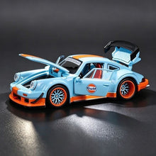 Load image into Gallery viewer, FG 1:64 Blue RWB 930 Sports Open Model Diecast Metal Car New Collection
