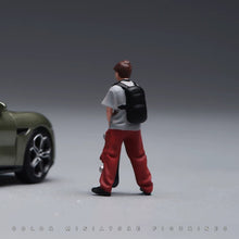 Load image into Gallery viewer, 1:24 Painted Figure Model Miniature Resin Diorama Sand Skating Boy Skateboard
