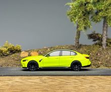 Load image into Gallery viewer, AR 1:64 Yellow M3 G80 Sedan Sports Model Diecast Metal Car New Collection
