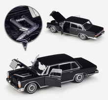 Load image into Gallery viewer, WELLY 1:24 1963 Benz 600 Sedan Classic Vintage Model Diecast Metal Car New
