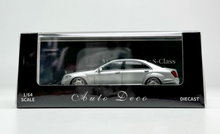 Load image into Gallery viewer, 1:64 AD Silver S-Class S600L W221 VIP Luxury Sedan Model Diecast Metal Car New Collection
