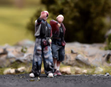 Load image into Gallery viewer, 1:64 Painted Figure Model Miniature Resin Sand Hip Hip Style Couple Man Girl
