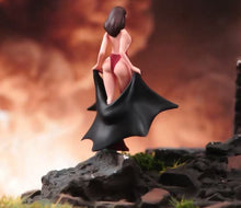 Load image into Gallery viewer, 1:64 Painted Figure Model Miniature Resin Diorama Sand Vampaire Girl Lady Bat
