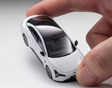 Load image into Gallery viewer, XCARTOYS 1:64 White Xpeng Mona M03 EV Sedan Sports Model Diecast Metal Car New Collection
