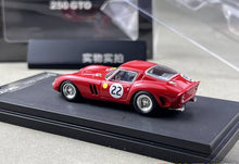 Load image into Gallery viewer, CL 1:64 Red 250 GTO #22 Classic Sports Model Diecast Metal Car New Collection
