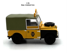 Load image into Gallery viewer, OXFORD 1:76 Yellow Defender 90 AA Patrol SUV Sports Model Diecast Metal Car New
