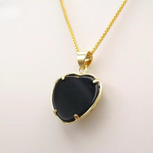 Load image into Gallery viewer, Nature Jade Love Pendant Necklace Gift Jewelry charm Blessing Adore Jewelry n
