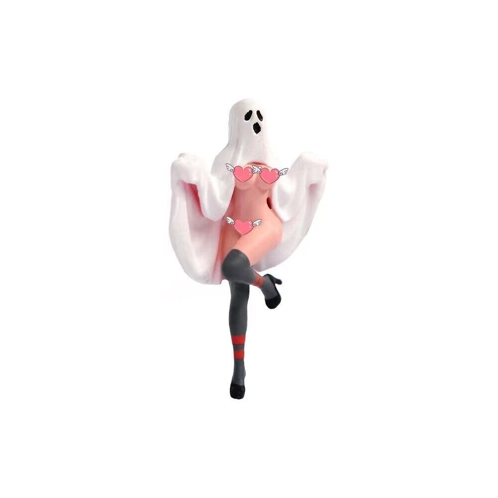 1:64 Painted Figure Model Miniature Resin Diorama Sand Halloween Girl Ghost Toy