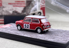 Load image into Gallery viewer, GCD 1:64 Red Mini #52 Morris Cooper S Rallye Sport Model Diecast Metal Car New Collection
