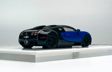 Load image into Gallery viewer, Mortal 1:64 Blue Black Veyron SS Racing Sports Model Diecast Metal Car New Collection
