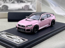 Load image into Gallery viewer, FX 1:64 Pink M2 G87 Mk2 Coupe Widebody Sports Model Diecast Metal Car New Collection
