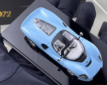Load image into Gallery viewer, Mirage 1:64 Blue P72 Racing Sports Model Diecast Metal Car New Collection

