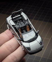 Load image into Gallery viewer, PK 1:64 Grey Murcielago LP640 Coupe Sports Open Model Diecast Metal Car New Collection
