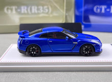 Load image into Gallery viewer, FH 1:64 Blue JDM Skyline GTR R35 Racing Sports Model Diecast Metal Car New Collection
