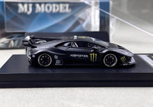 Load image into Gallery viewer, MJ 1:64 Matte Black Huracan LP610 GT Sports Model Diecast Metal Car New Collection

