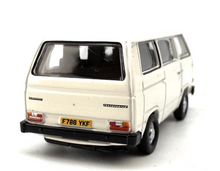 Load image into Gallery viewer, 1:76 White VW T25 Delivery Mini Van Transporter Model Diecast Metal Car New Collection
