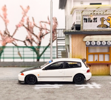 Load image into Gallery viewer, SW 1:64 JDM White EG6 Civic R Hatchback Sports Model Diecast Metal Car New

