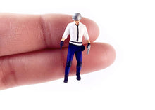 Load image into Gallery viewer, 1:64 Painted Figure Mini Model Miniature Resin Diorama Sand Game Player Lady Toy New
