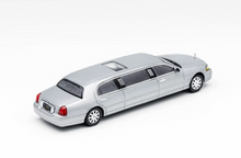 Load image into Gallery viewer, GCD 1:64 Silver Stretch Limousine Continental Model Diecast Metal Car New
