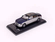 Load image into Gallery viewer, ARBox 1:64 Silver Blue S680 Maybach Luxury Model Diecast Metal Car New
