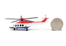 Load image into Gallery viewer, XCARTOYS 1:210 Military AW139 Helicopter Model Diecast Metal New Collection
