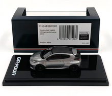 Load image into Gallery viewer, HJ 1:64 JDM Gray GR Yaris RZ Sports Model Diecast Metal Car New Collection
