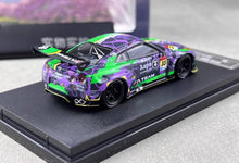 Load image into Gallery viewer, Fuji 1:64 JDM Purple GTR R35 Pandem Rocket Bunny Model Diecast Metal Car New Collection
