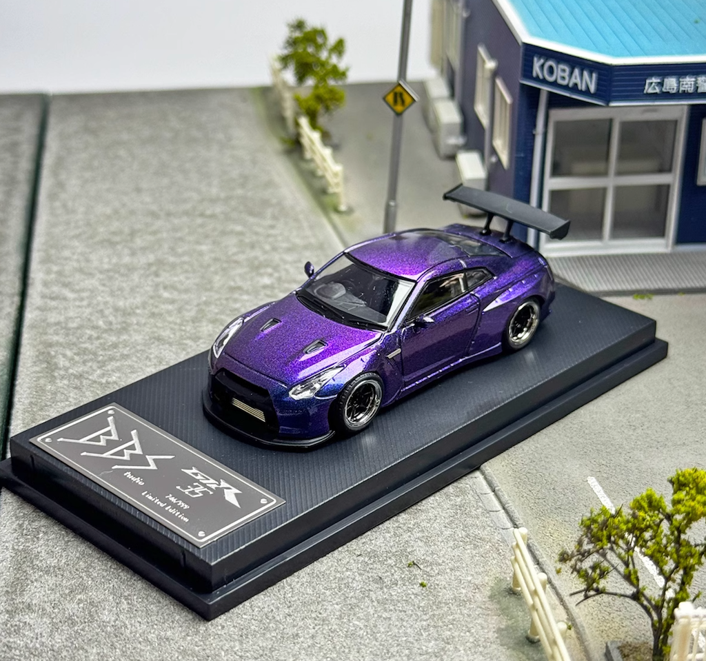 ミニカー BBS GTR35 1/64 INNO64 1:64 Nissan GT-R R35 (Millennium Jade) Green | eBay