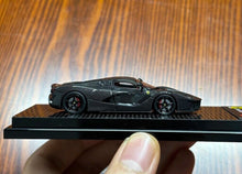 Load image into Gallery viewer, DMH 1:64 Black Full Carbon Laferrari Aperta Sports Model Diecast Resin Car New Collection

