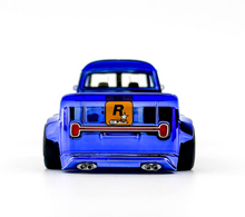 Load image into Gallery viewer, Liberty 1:64 Blue VW T1 6x6 Flatbed Tow Truck Sport Model Diecast Metal Car
