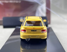 Load image into Gallery viewer, MH 1:64 Yellow Impreza WRX STI Wagon VI Sports Model Diecast Metal Car New Collection
