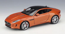Load image into Gallery viewer, WELLY 1:24 F Type Coupe Racing Sports Model Diecast Metal Car Display
